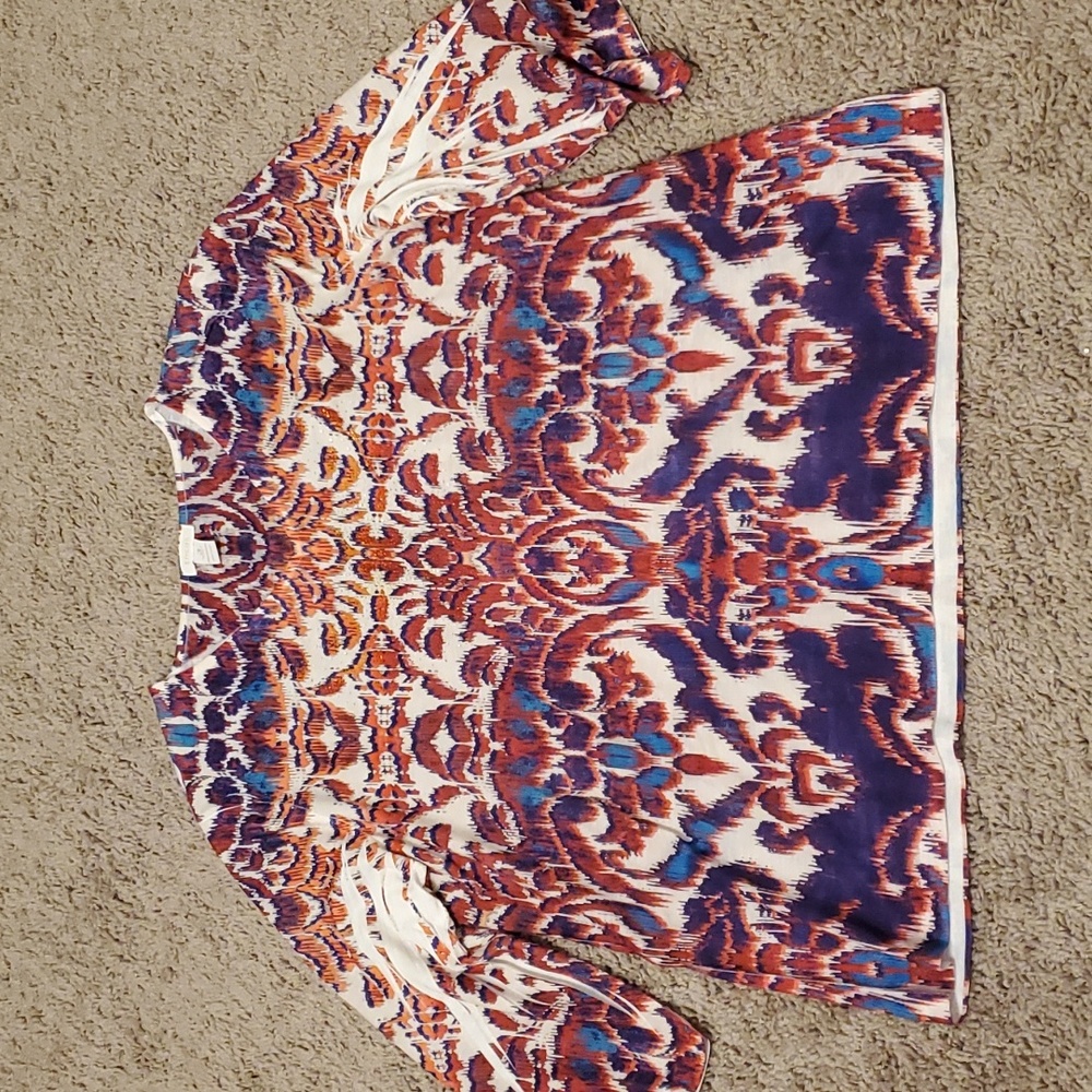 Chico's Flame Sparkly TShirt